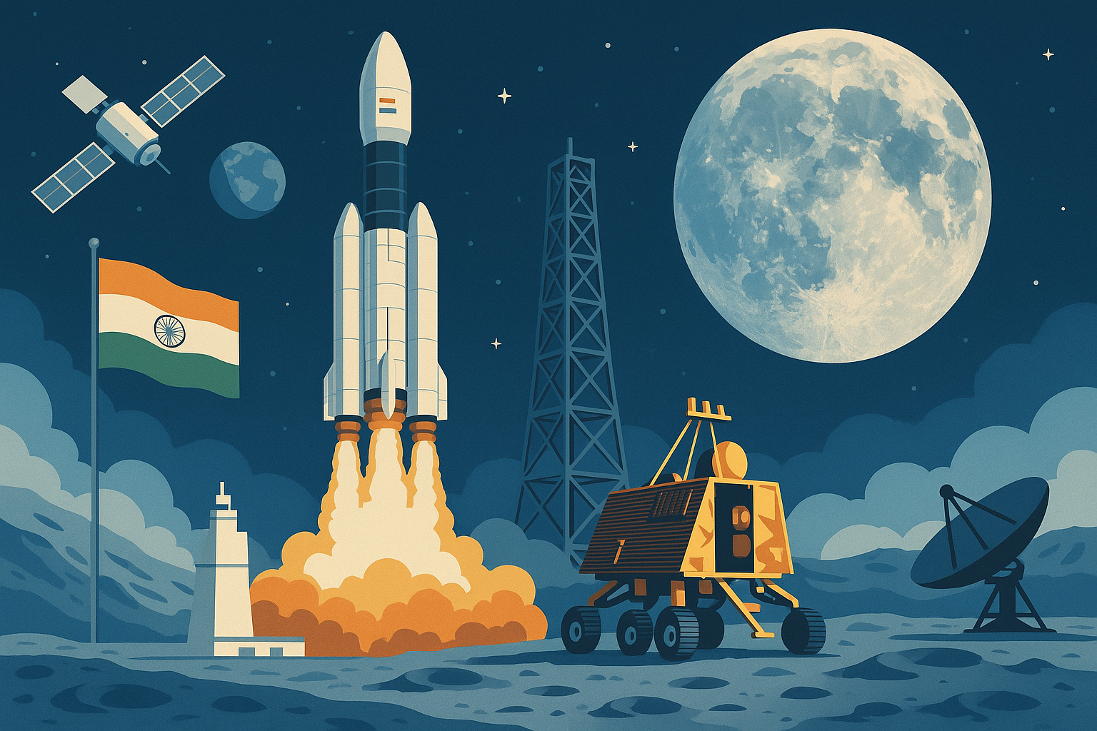 India’s lunar strategy gathers pace as New Delhi bets big on space tech growth