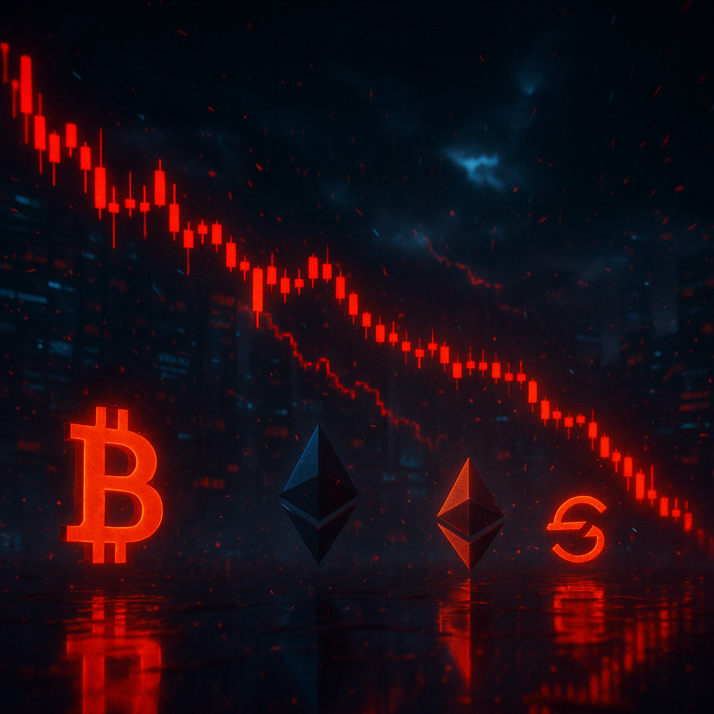 Crypto tumbles as Coinbase stock sinks, Bitcoin slides, and markets reel from Fed uncertainty, liquidations, and Asia-driven risk fears.