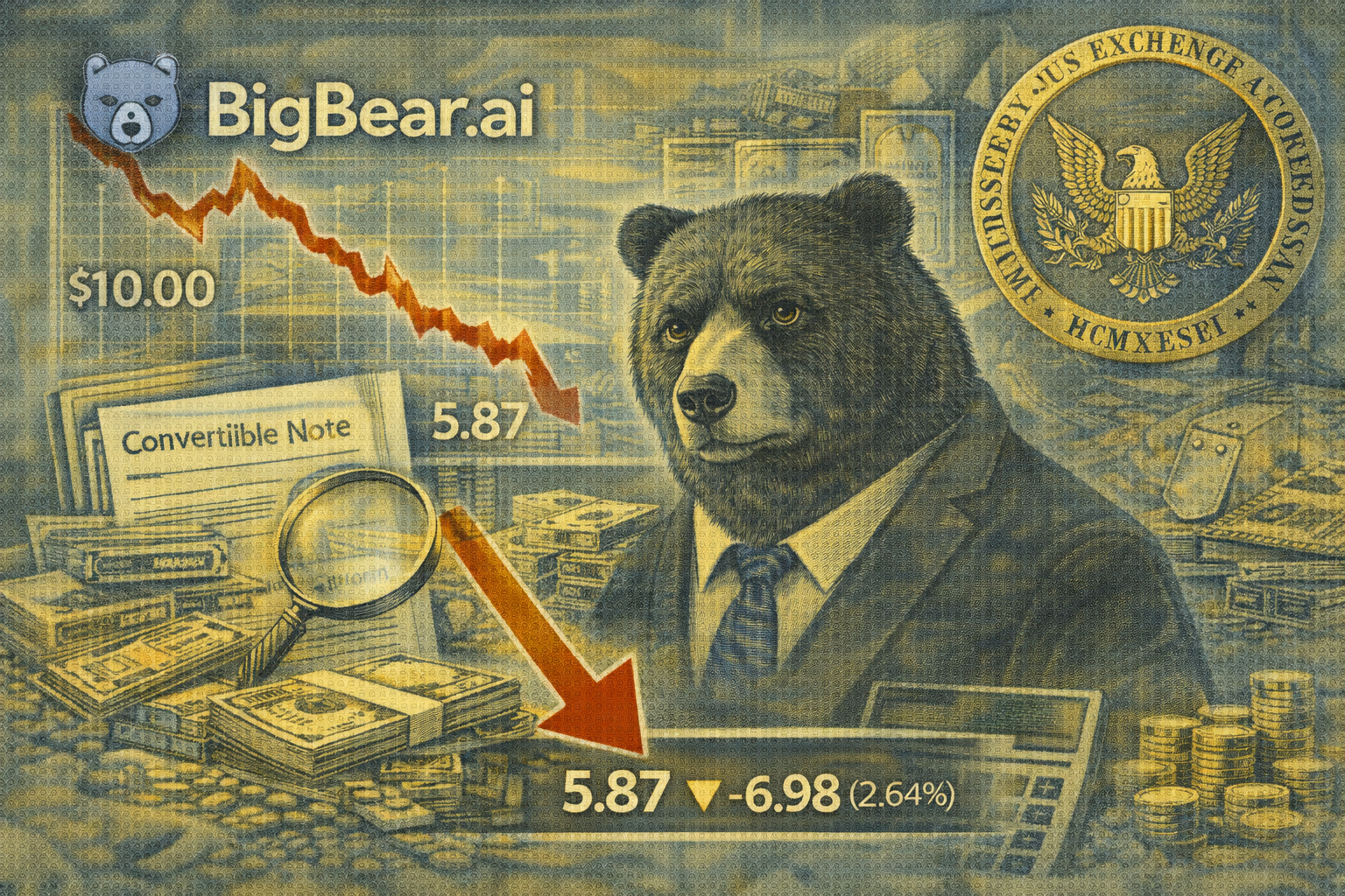 BBAI stock slides again as revenue, restatement and legal worries grow—what’s next for investors: sell, hold, or buy?