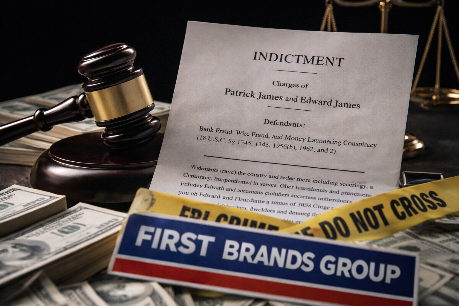 first brands bankruptcy, first brands founder indicted