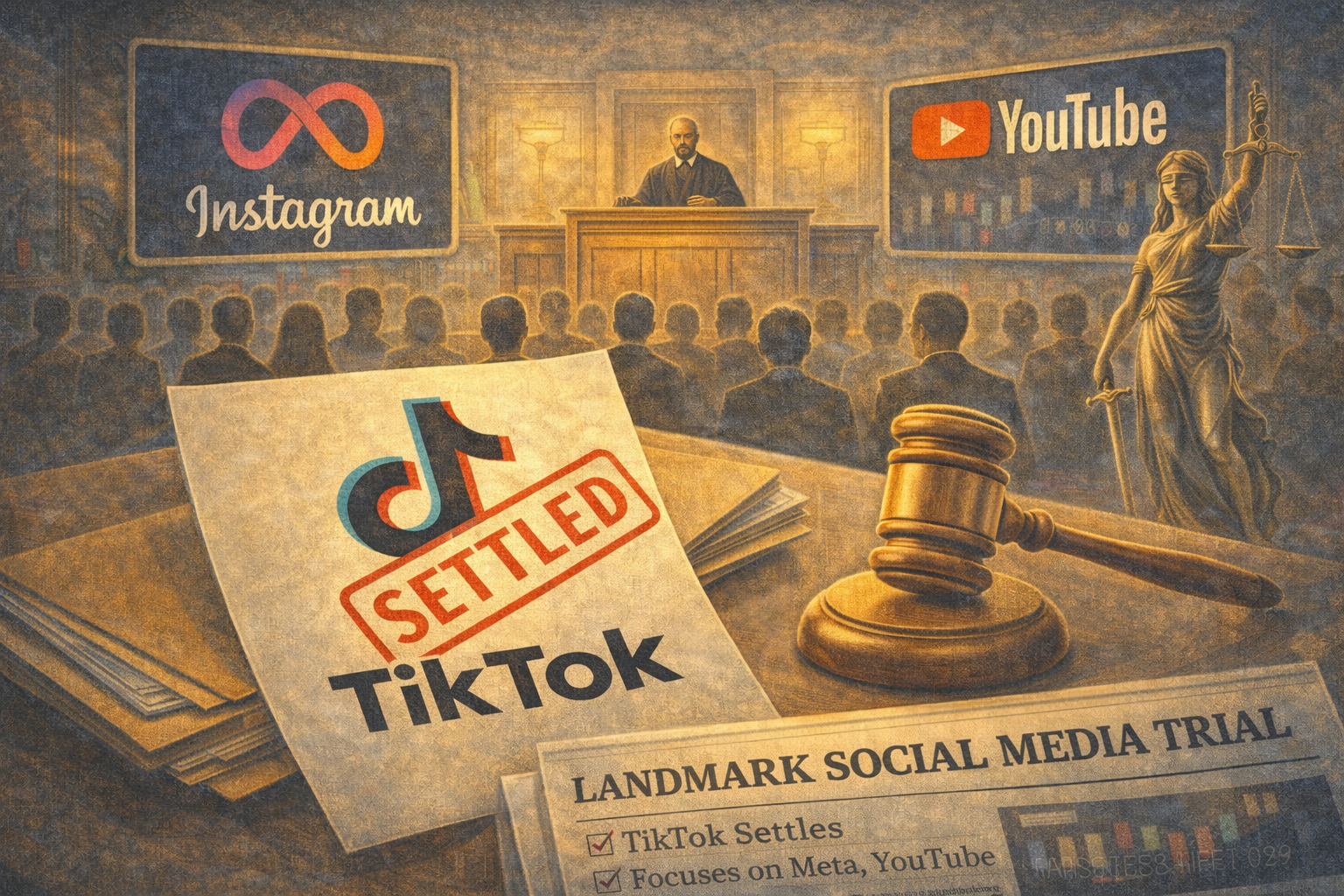 AI generated image for Tiktok trial