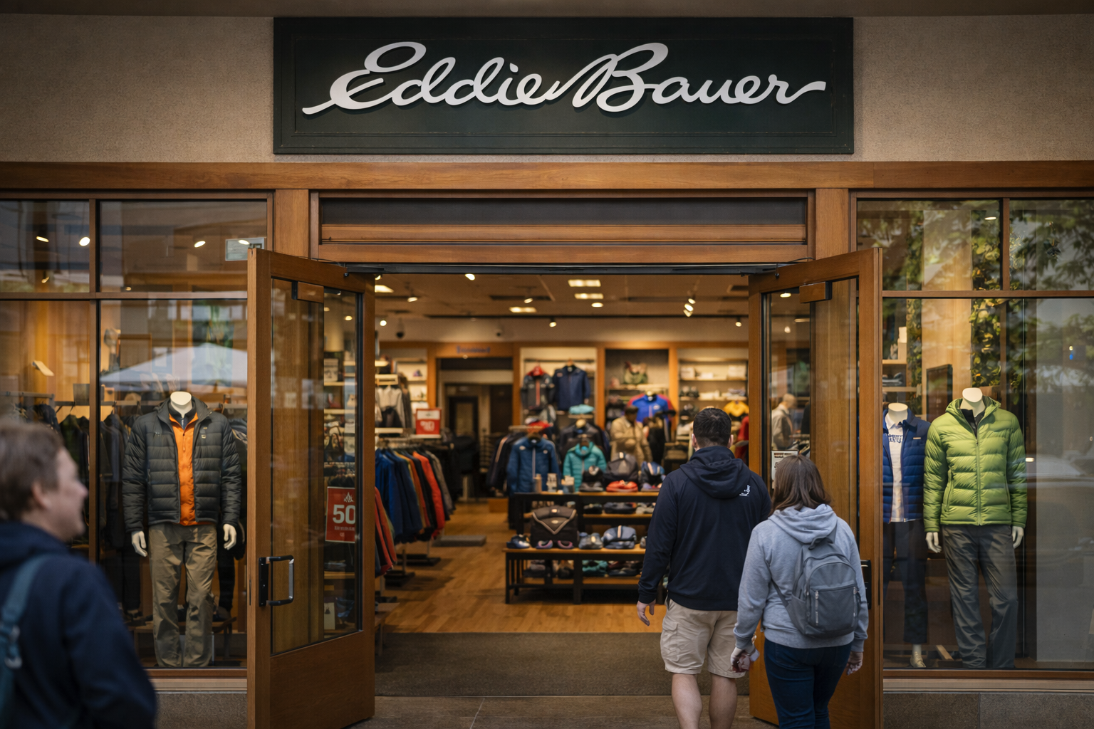 Eddie Bauer bankruptcy,
