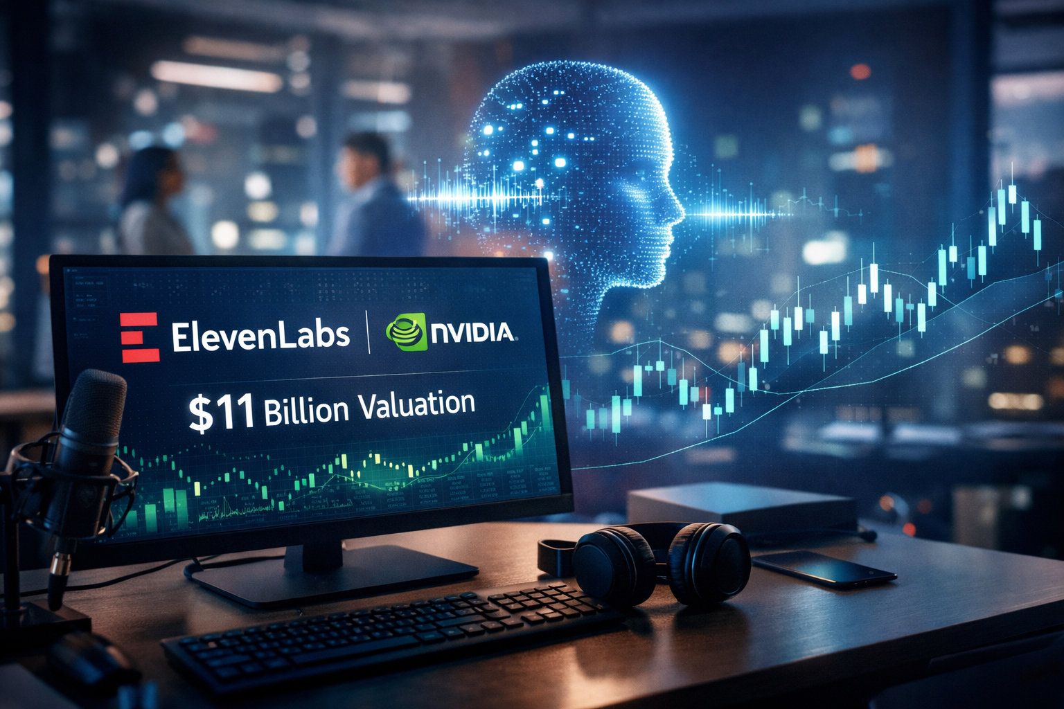 Nvidia-backed ElevenLabs hits an $11B valuation after a $500M Series D, signaling the rise of voice AI as core infrastructure.