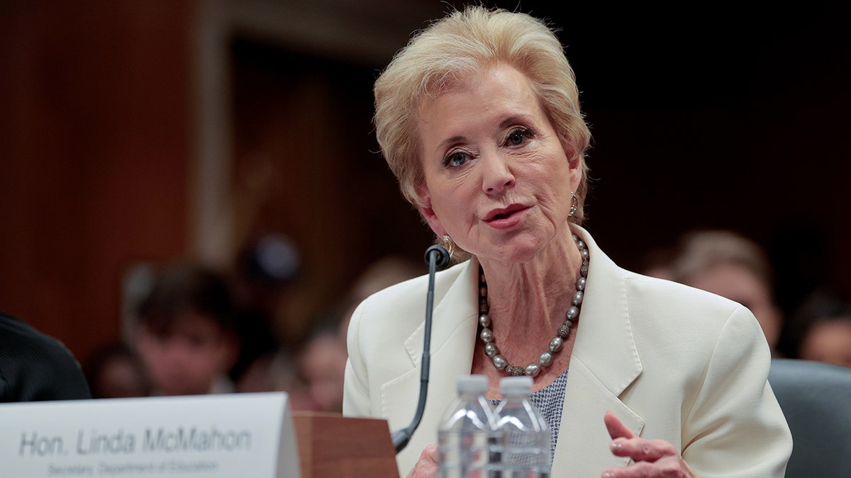 Education Secretary Linda McMahon