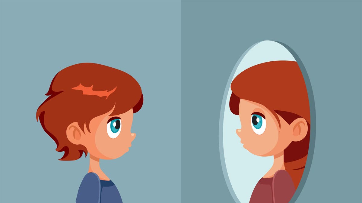 Little boy, who is strugglng with their gender, identifying as a girl 