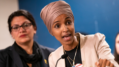 Omar, Squad lash out at Trump in response to Iran strike: