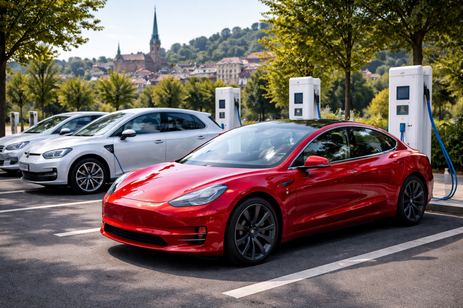 Tesla registrations tumble in EU as battery EV share climbs