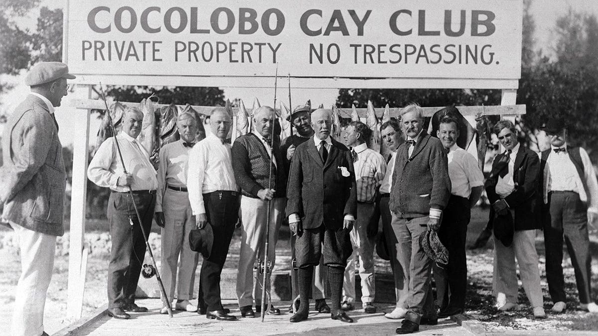 Harding and crew go fishing