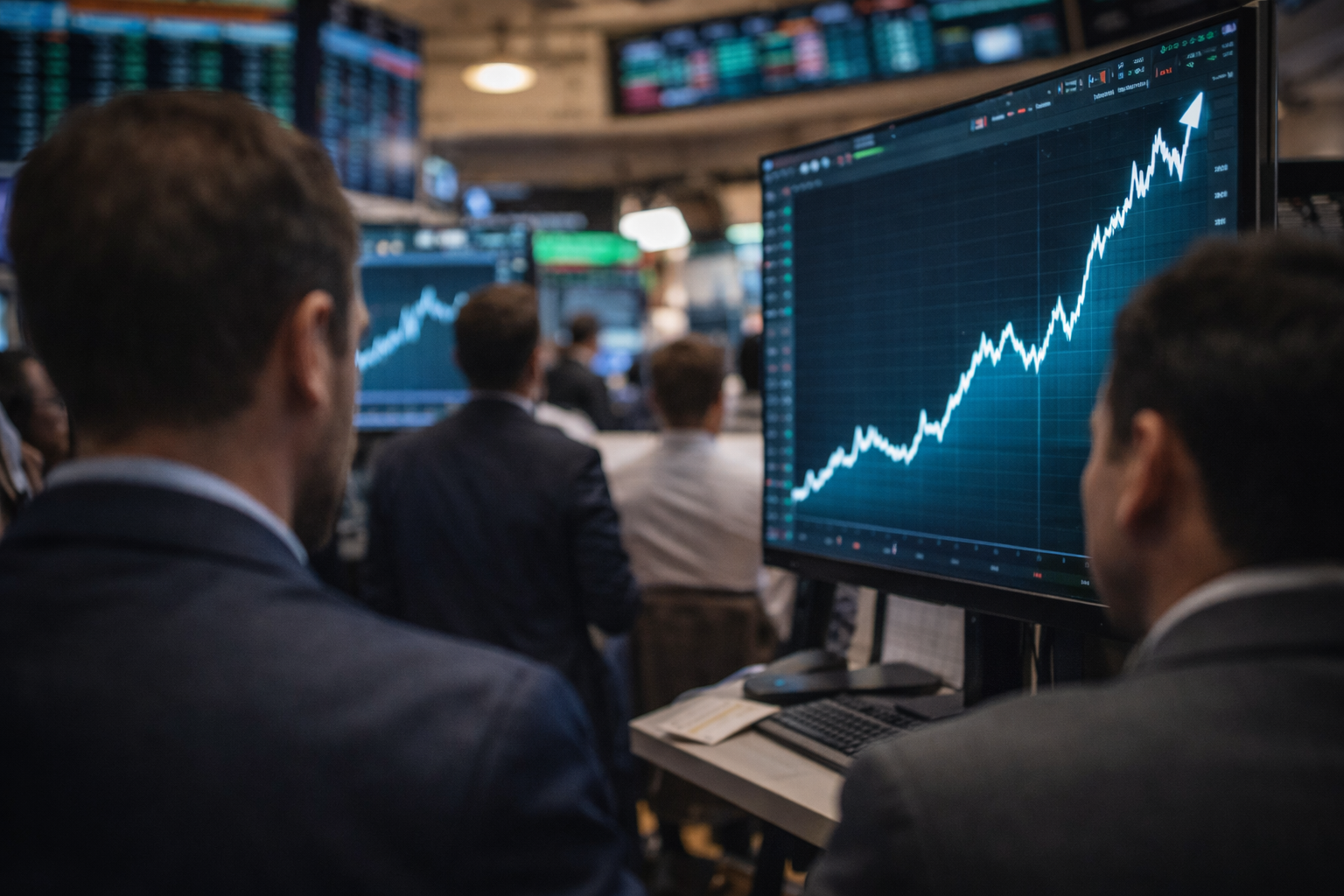 Dow Jones gains as AI-driven optimism and strong earnings support stocks despite ongoing US-Iran tensions, with investors also tracking Fed policy signals and oil price movements.