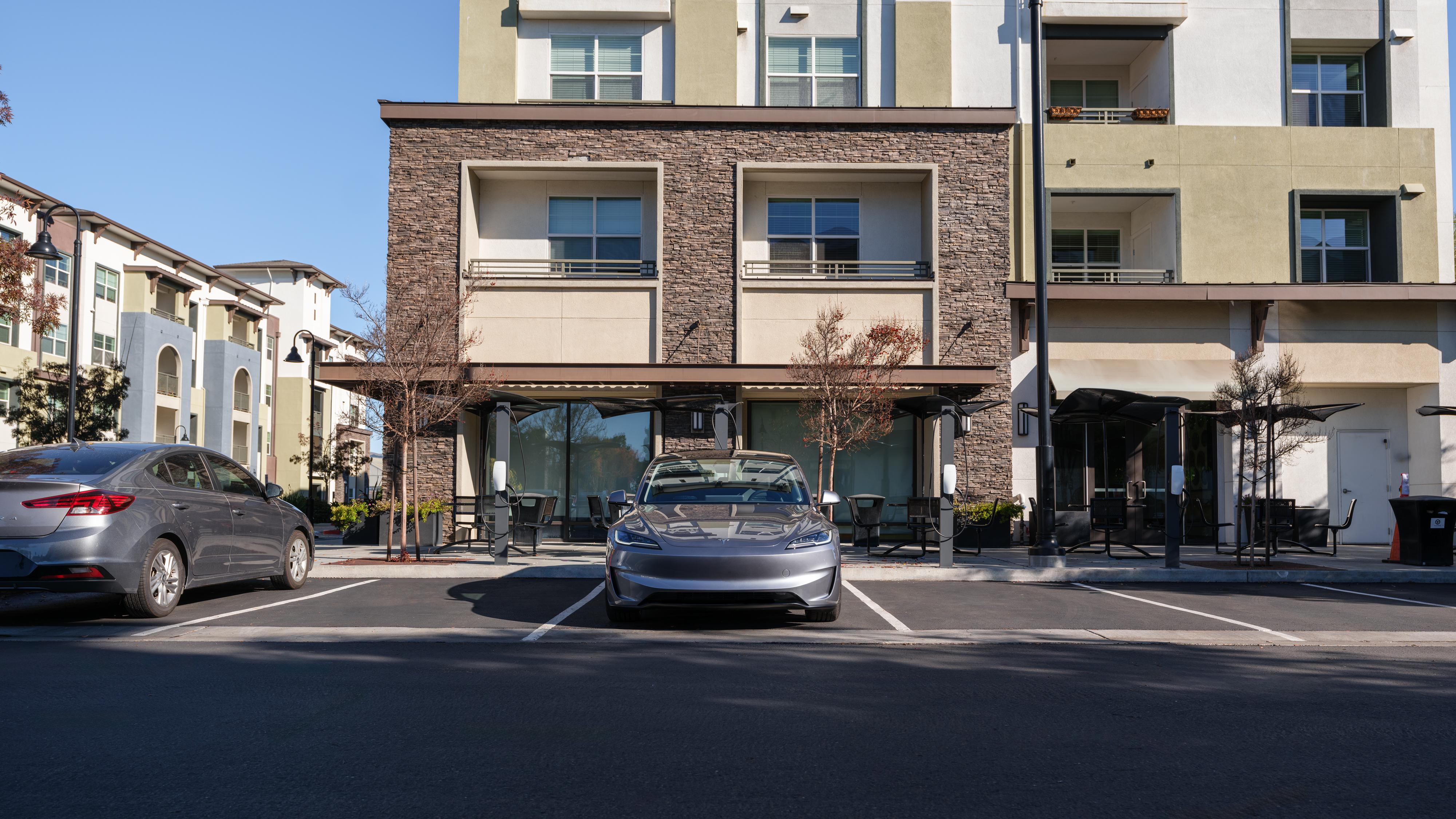 Tesla EV chargers